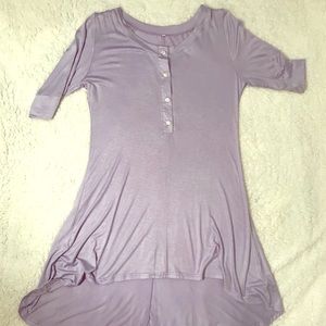 Lavender tunic. Perfect for Spring